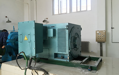 临安某水电站工程主水泵使用我公司高压电机